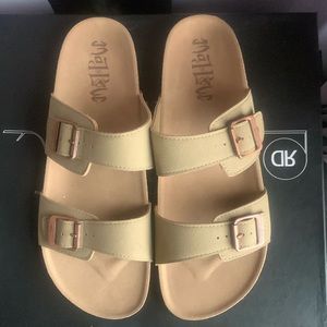 MAD LOVE TWO STRAP SANDAL WORN TWICE